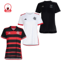 Kit 3 Jersey Flamengo Home, Away e Third  Women’s 2024/25