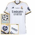 Real Madrid Toni Kroos 8 Home Fan Jersey 2023/24 Patch FIFA WCC Patch UCL UEFA Foundation Patches