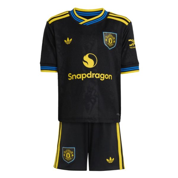 Kids Kit Manchester United Third Fan Jersey 2025/26
