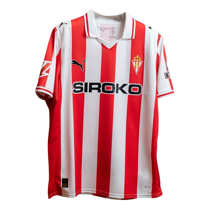 Sporting Gijón Home Fan Jersey 2025/26