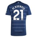 Aston Villa Marco Asensio 21 Third Fan Jersey 2024/25 Patches UCL UEFA Foundation (Official Printing)