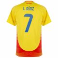 Colombia Home Fan Jersey 2024/25