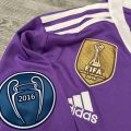 Retro Real Madrid Long-sleeve Away Jersey 2016/17