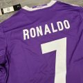 Retro Real Madrid Long-sleeve Away Jersey 2016/17