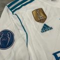 Retro Real Madrid Long-sleeve Home Jersey 2017/18