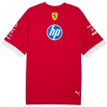 Scuderia Ferrari 2025 Team Oversized T-Shirt – Dark Red Formula 1 F1 Formula One